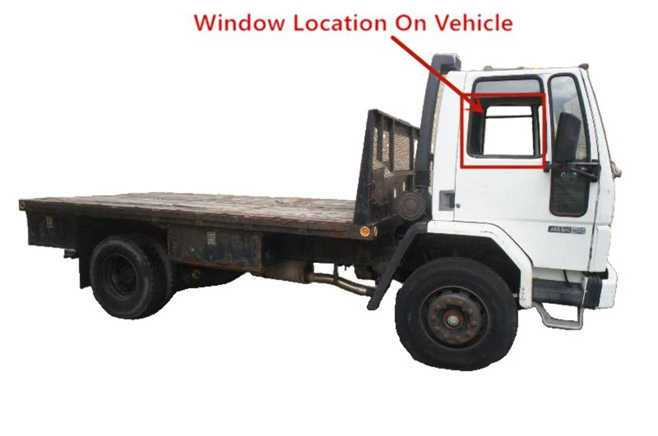 Tempered Front Door Window Glass for Ford CF6000 CF7000 CF8000 86-98 - Image 2 of 4