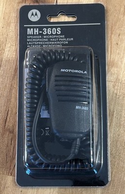 MOTOROLA MH-360S SPEAKER MICROPHONE Compact Vertex Standard 2 Way Radio NEW