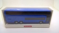 Wiking 715 Mercedes MB O 404 DD Bus Reisebus blau in OVP (81)