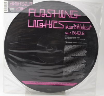 kanYeWest Feat. Dwele – Flashing Lights 2008 Uk Orig 12 ( 1LP/Vg
