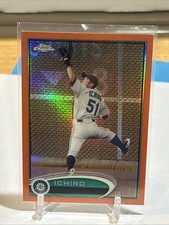 2012 Topps Chrome Ichiro Suzuki #100 Orange Refractor SP Free Shipping