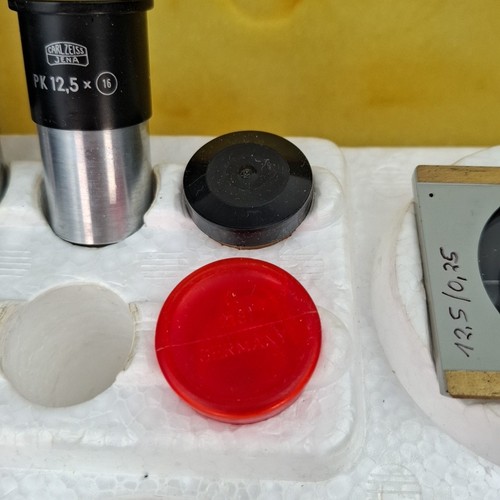 Carl Zeiss Jena Einschub Okular Set mit Kiste #2003 D9 - Bild 13 von 19