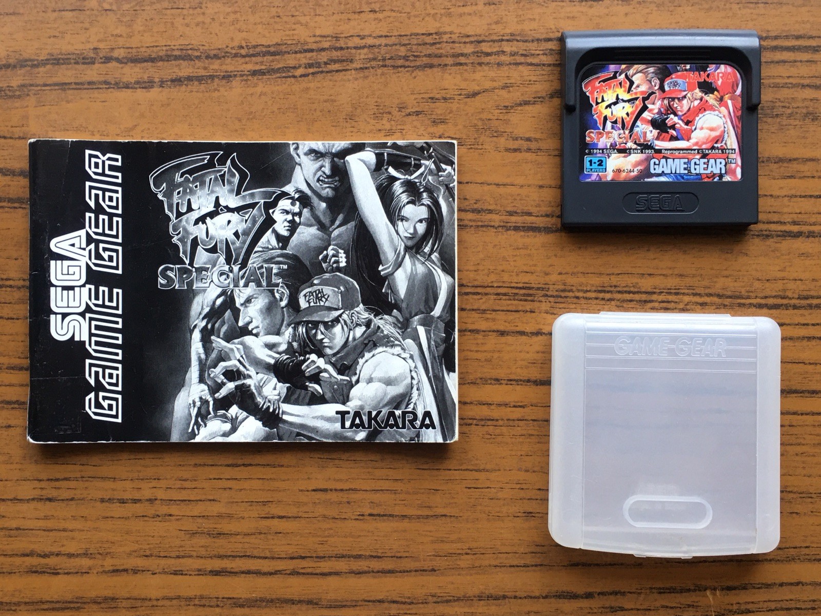 FATAL FURY SPECIAL SNK sur Sega Game Gear - PAL FR - Notice + Cartouche seule