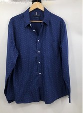 Tommy Hilfiger Long Sleeve Button Down Men's XL Blue Regular Fit