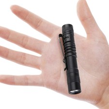 Mini LED Flashlight Waterproof Durable Lightweight Pocket Size for Camping Hi...