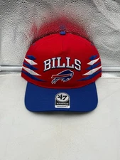 Buffalo Bills NFL '47 Brand Red TT Diamond Hitch Snapback Adjustable Hat