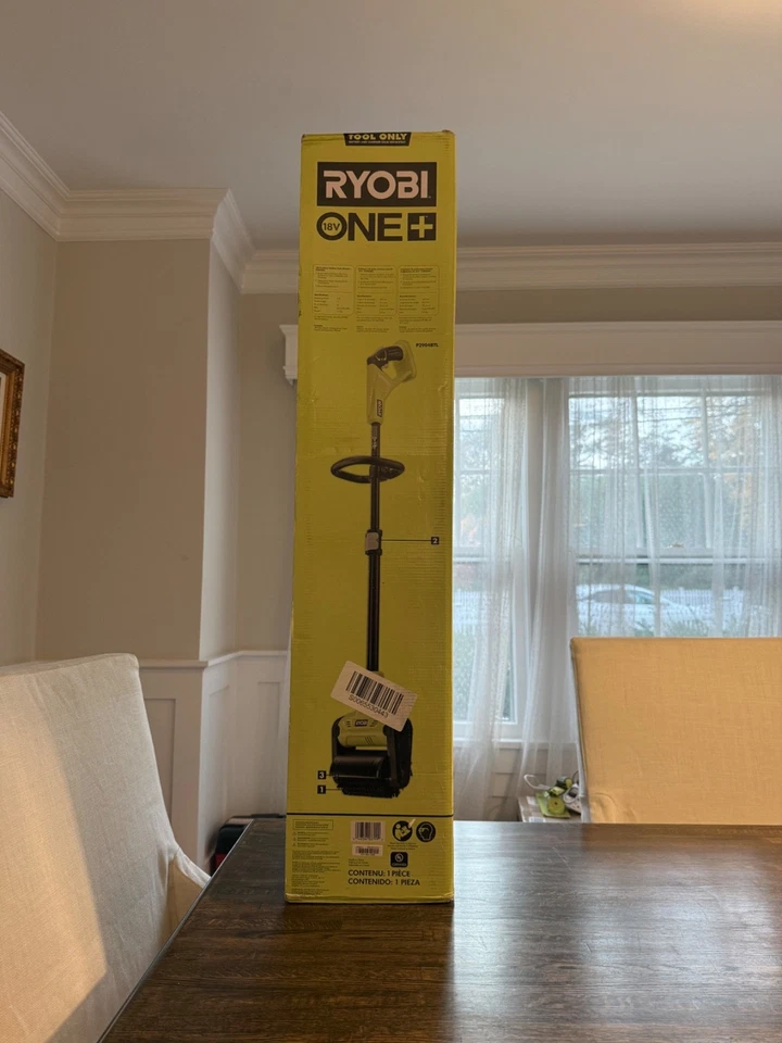 Barredora de patio exterior con batería inalámbrica RYOBI ONE+ 18V Foto 3 de 4