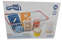 Einkaufskorb Mit Lebensmittel Aus Holz Small Foot Lernspiele Spielset