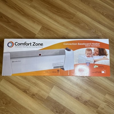 Comfort Zone Electric Baseboard Space Heater w/ Digital Thermostat New/Open Box