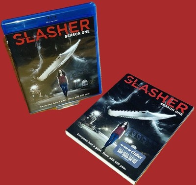 NEW SCREAM FACTORY SLASHER COMPLETE FIRST 1ST SEASON 1 ONE TV BLU RAY 2016 SLIP