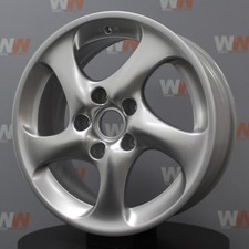 REFURBISHED 18" Porsche 996 911 Turbo Twist II Solid Spoke wheel 996.362.136.01
