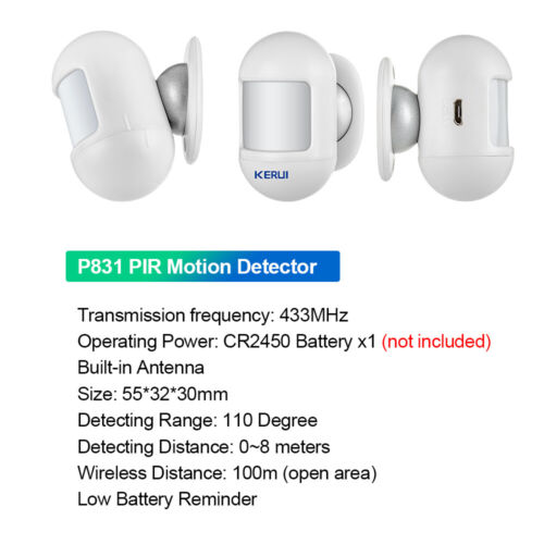 WIFI Tuya APP GSM Security Alarm System Home Anti-theft Burglar Motion Detector - Picture 17 of 48