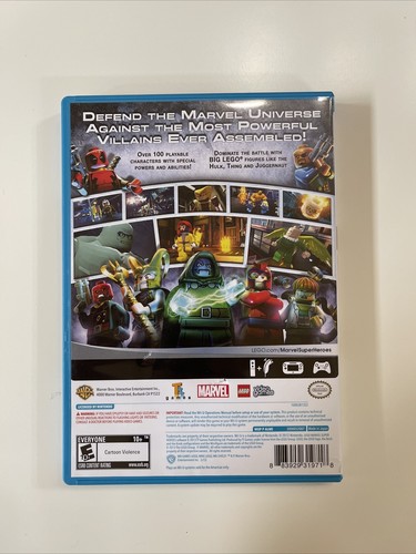 LEGO Marvel Super Heroes SOLO DISCO (Nintendo Wii U, 2013) - Foto 2 di 6