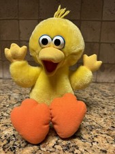 Big Bird Sesame Street Plush 1997 TYCO 11 Tickle Pals Me Laughing Talking