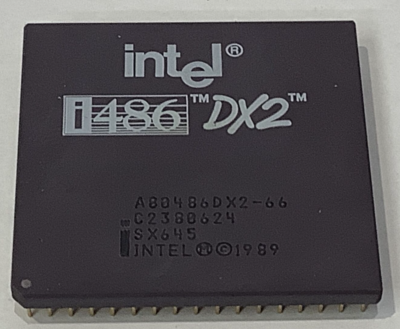CPU intel i486DX2 66mhz Intel i486 DX2 CPU 66 Mhz | eBay