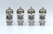NEW 4pcs 6N23P MATCHED QUAD Tubes Reflector NOS 6DJ8 ECC88 6922 E88CC