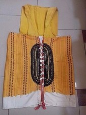 VINTAGE OLD ALBANIAN WOMEN TRADITIONAL WAIST COAT-FOLK-JELEK-MATI AREA-60YEAR