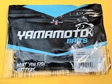 “Limited Special Run” Yamamoto Sanshouo Salamander 5” Black w/Large Blue Flake