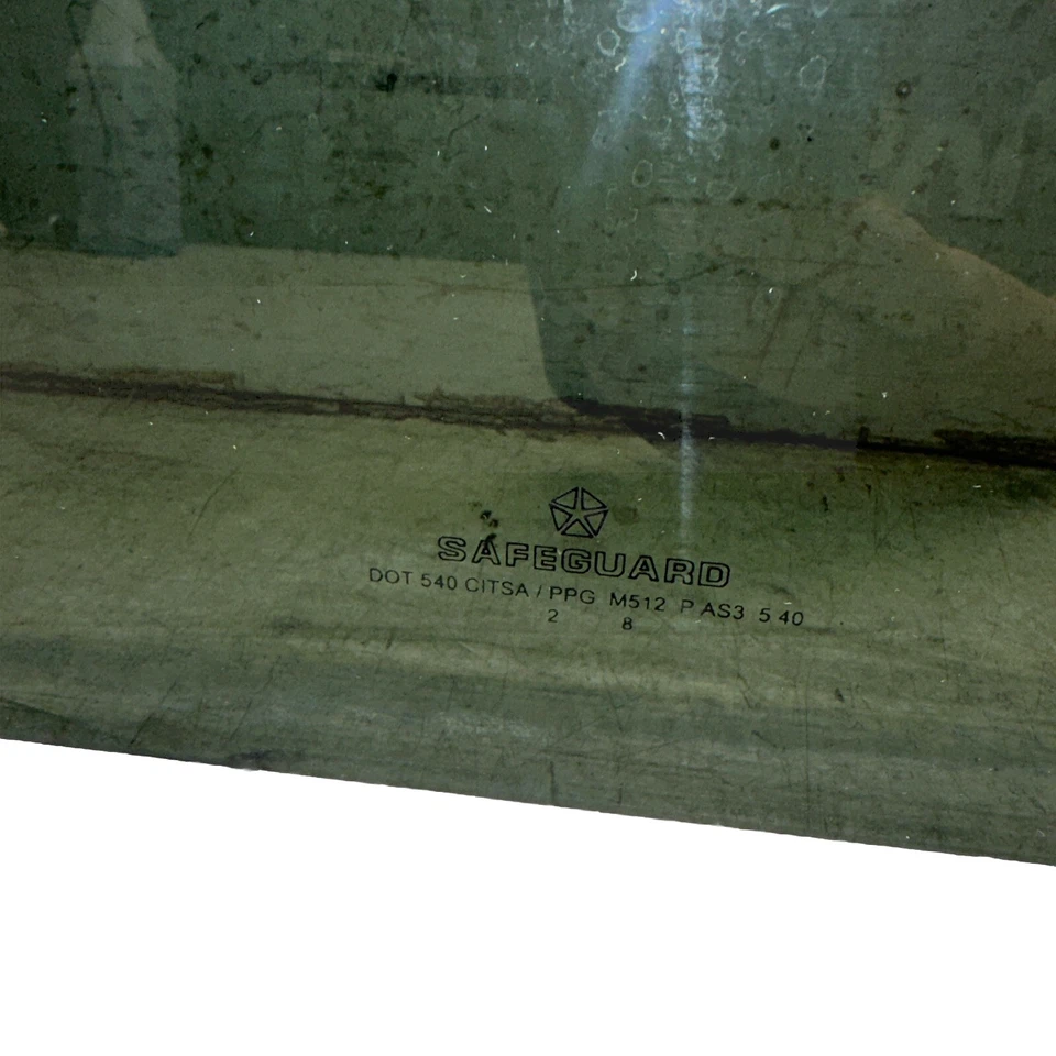 2006-2008 DODGE RAM 1500 TRUCK OEM POWER SLIDING WINDOW CENTER BACK GLASS f276 - Image 3 of 4