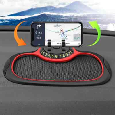 Podofo Multi-Functional Car Anti-Slip Mat Auto Phone Holder Non Slip Sticky anti
