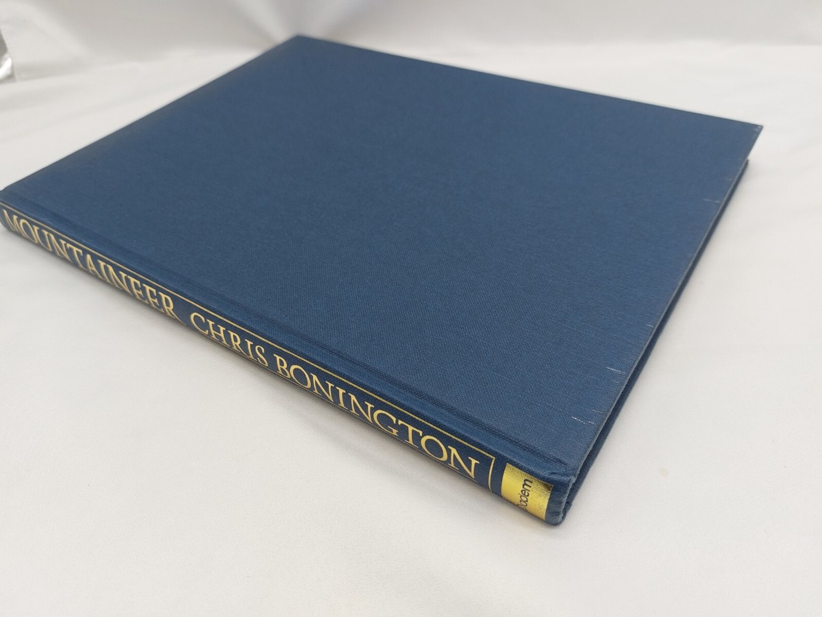Chris Bonington Mountaineer - Signed Hardback 1990 | eBay UK