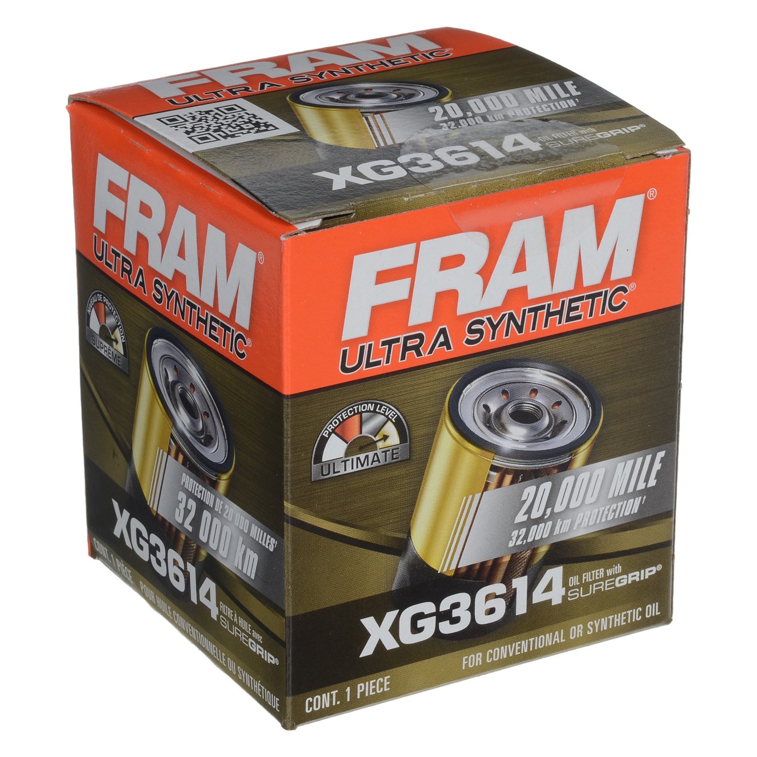 Ultra Synthetic Spin-On Engine Oil Filter