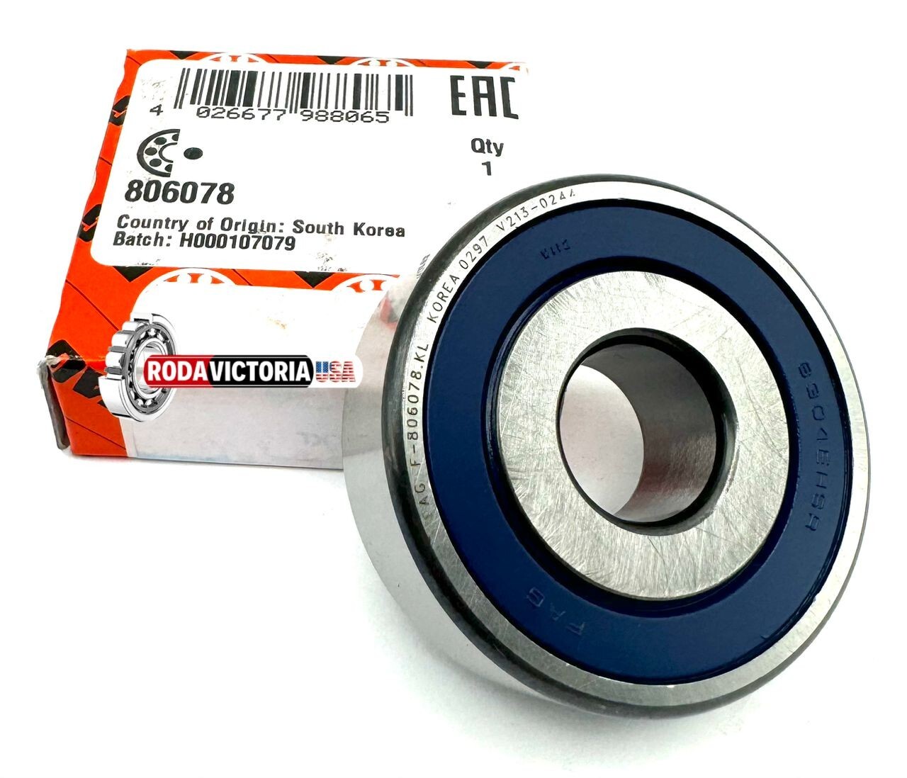 FAG 806078 BOSCH 1120905531, F00M990434 ALTERNATOR BALL BEARING 17x52x17 mm