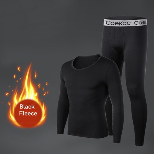 Men Thermal Underwear Long Johns Top Bottom Set Winter Warm Pyjamas Full Sleeve - 第 30/42 張圖片
