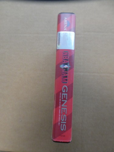 NBA Jam T.E. (Sega Genesis, 1995) Complete With Manual, UNTESTED!! AS IS!! - Picture 7 of 8