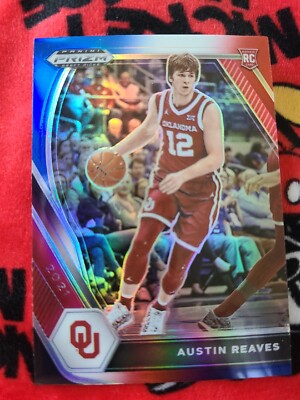 2021-22 PRIZMS RED WHITE BLUE AUSTIN REAVIS LOS ANGELES CLIPPERS ROOKIE NK822B