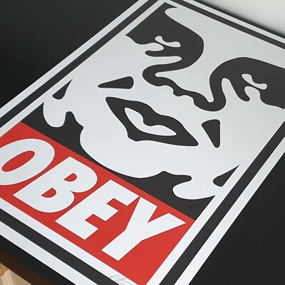 Shepard Fairey (OBEY) - Obey Icon - Open Edition - SIGNED