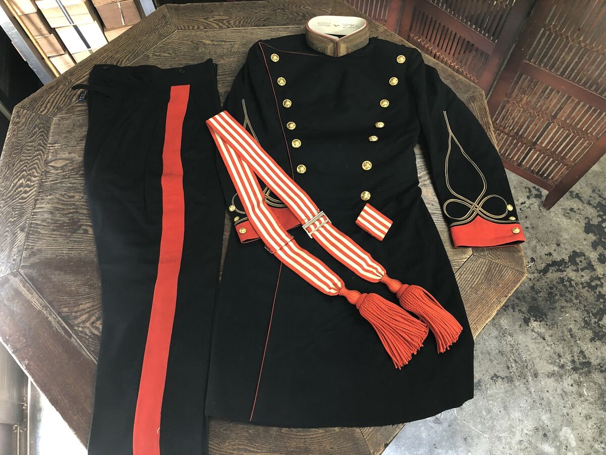 Y3395 Imperial Japan Army Court Uniform top bottom set Sash Y3395 Imperial Japan Army Court Uniform top bottom set Sash