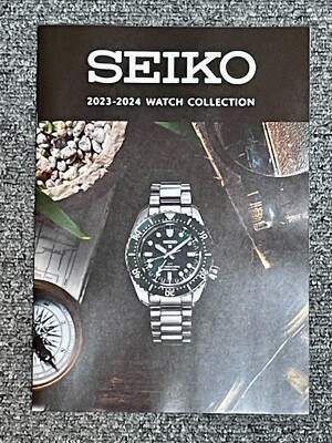 Seiko Product catalog 2024 edition For enthusiasts Japan Japanese Watch NEW