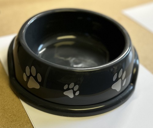 Large 6" dog feeding bowl. Add your pooch name Choice Of Colours - Picture 6 of 7