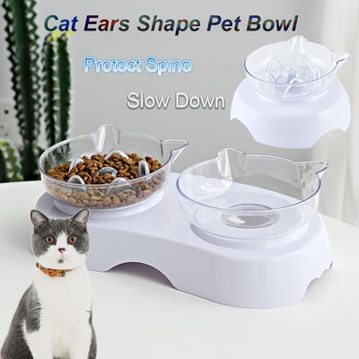 cat food dish to slow down eating