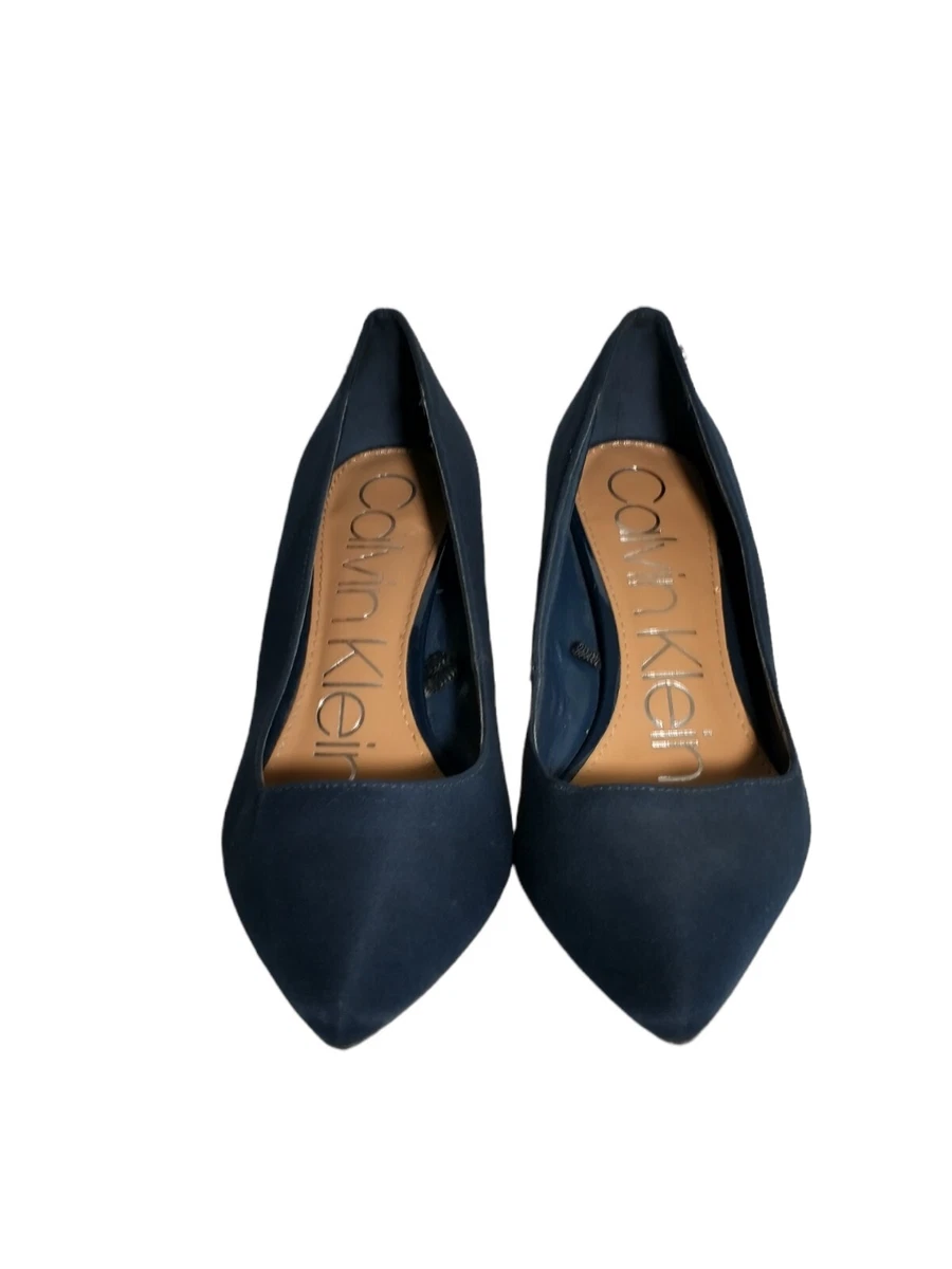 Calvin Klein Nilly Navy Blue Pumps Sz 6