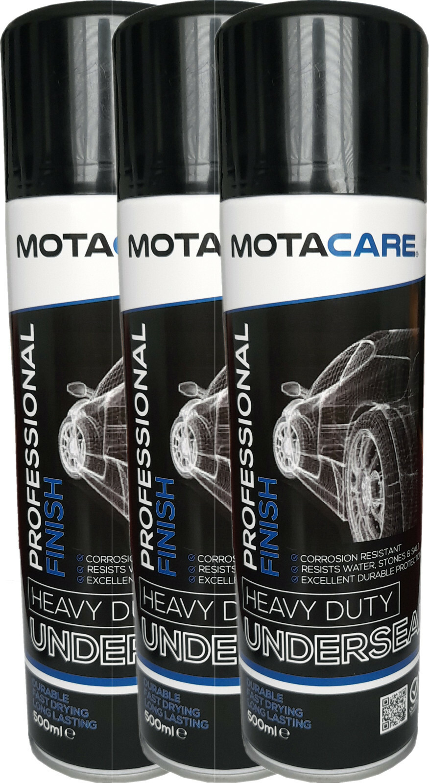 3 X UNDERSEAL SPRAY AEROSOL UNDERGUARD PAINT UNDER BODY PROTECTION SEAL