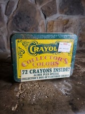 New 1991 Crayola Collector's Colors Limited edition 72 Crayons inside