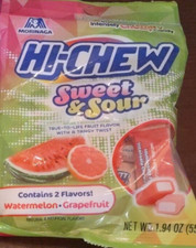 HI-CHEW Sweet Sour Candies 1ea 1.94 oz. Bag-Brand New-SHIPS N 24 HOURS