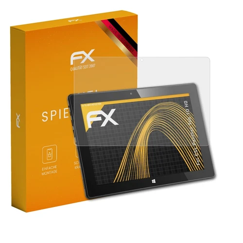 atFoliX 2x Displayfolie für CSL Panther Tab 10 HD Schutzfolie matt&stoßfest