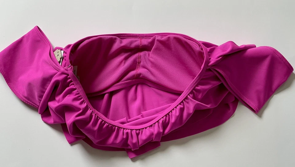 Nuevo con etiquetas GB Traje de baño rosa para mujer Top S Foto 2 de 4