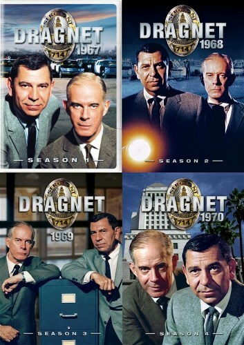 DRAGNET COMPLETE 1967 - 1970 TV SERIES New DVD Seasons 1 2 3
