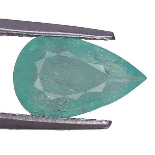 Tourmaline Paraiba du Mozambique poire de 5,44 carats certifiée GIA, pierre néon Tourmaline Paraiba du Mozambique poire de 5,44 carats certifiée GIA, pierre néon