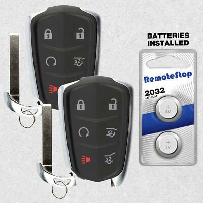 2 For 2015 2016 2017 2018 2019 2020 Cadillac Escalade Smart Prox Remote Key Fob