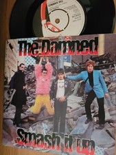 THE DAMNED SMASH IT UP / BURGLER CHS 116   7" SINGLE UNPLAYED