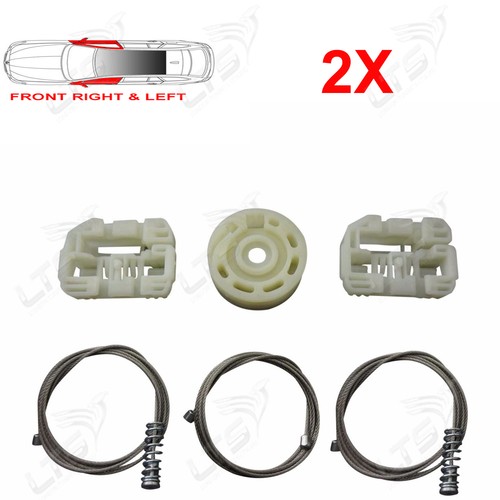 2X HYUNDAI i30 WINDOW REGULATOR REPAIR KIT FRONT R/L SIDE 4/5 DOORS