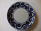 DANSK  DAN54 ROUND PLATTER 13 1/4 " COBALT BLUE STONEWARE VINTAGE MADE IN JAPAN — photo 2