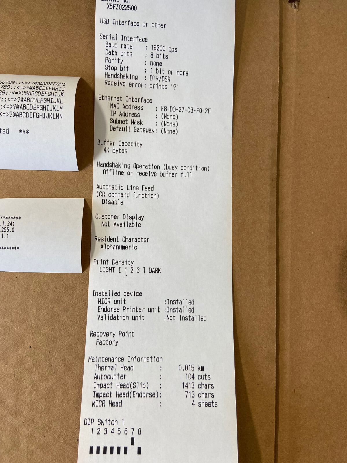 Epson TMH6000V MultiFunction USB & Thermal Receipt Printer