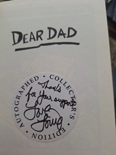 AUTOGRAPHED / SIGNED - Dear Dad by Louie Anderson Hardcover 1st Edition Funny!