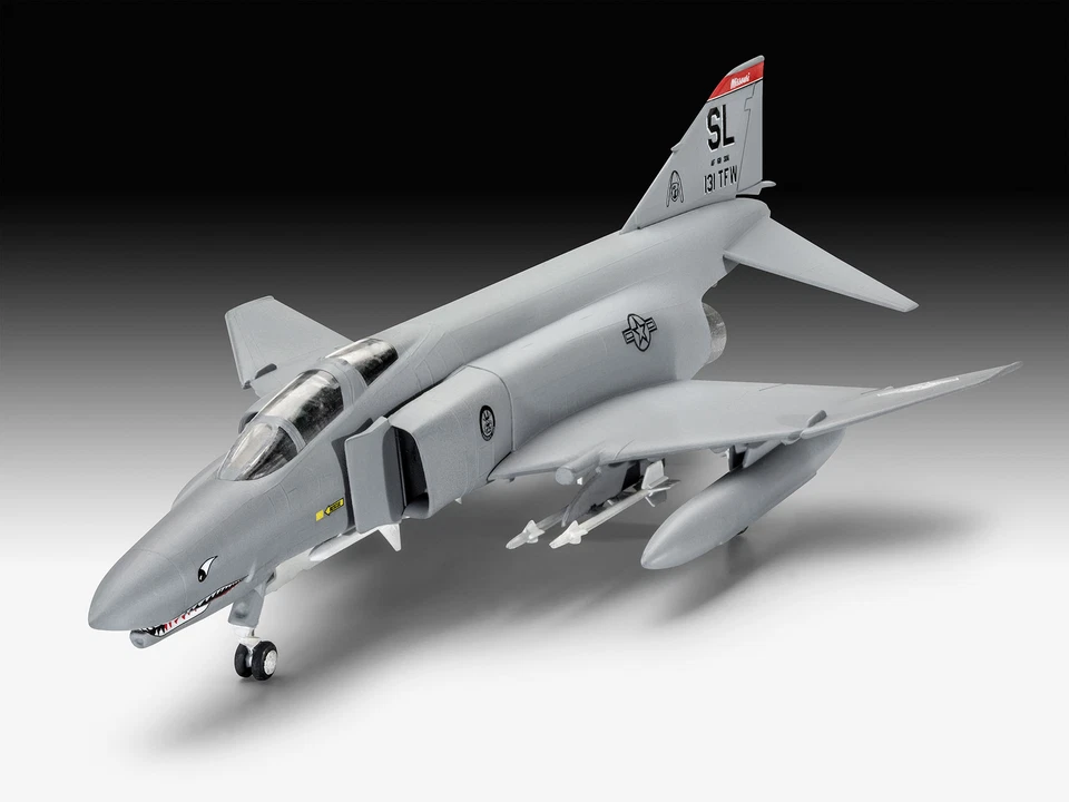 F-4E Phantom (Easy-Click System) Fighter 1:72 Plastic Model Kit REVELL - Immagine 3 di 4
